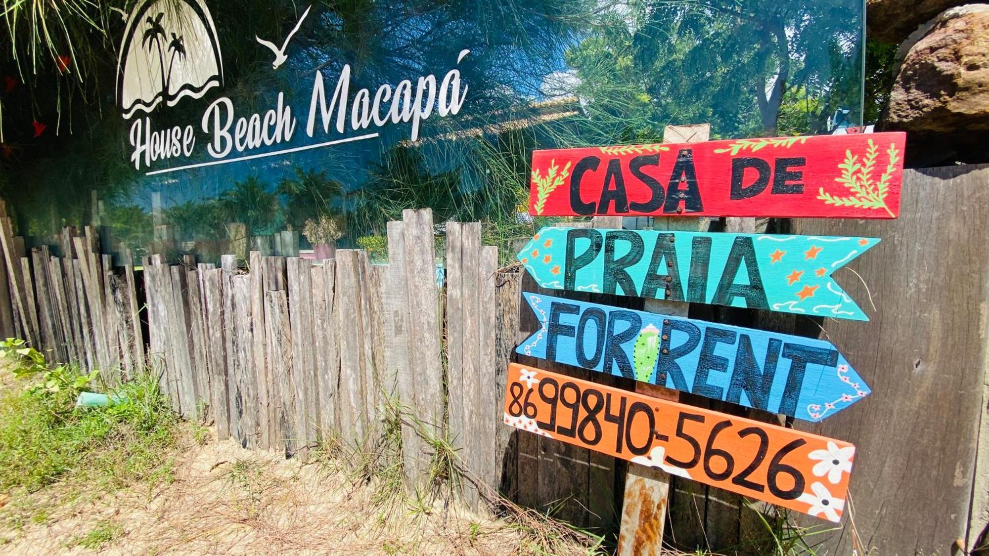 House Beach Macapa - Praia De Macapa Exterior photo