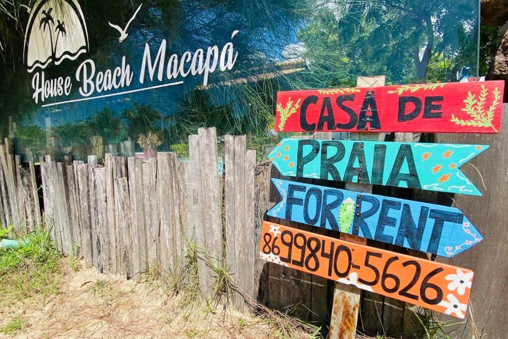 House Beach Macapa - Praia De Macapa Exterior photo
